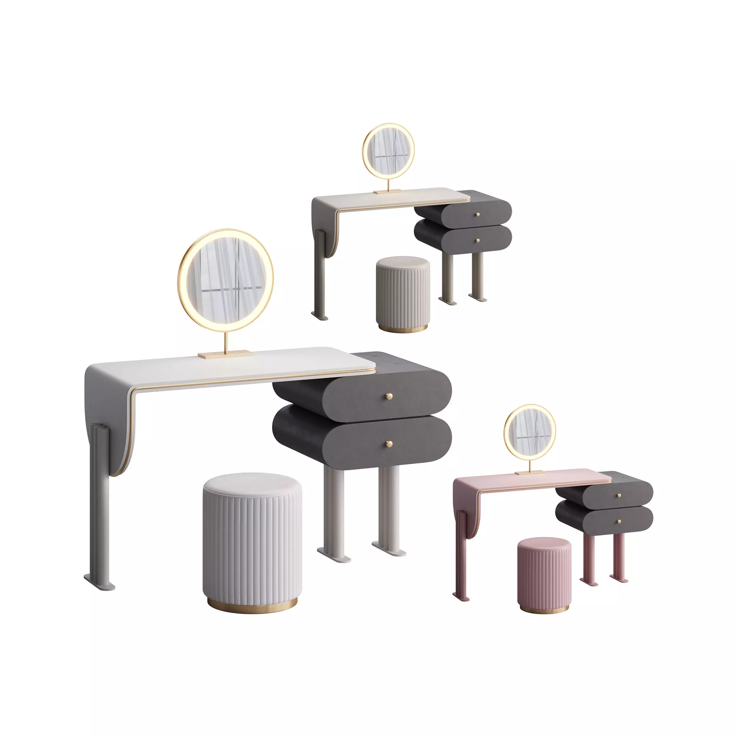  Coiffeuse Zadey 3D model_0