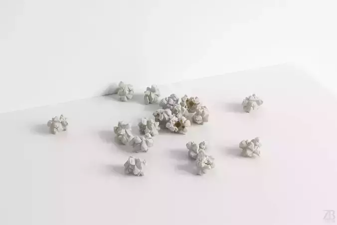 Popcorn 3D model