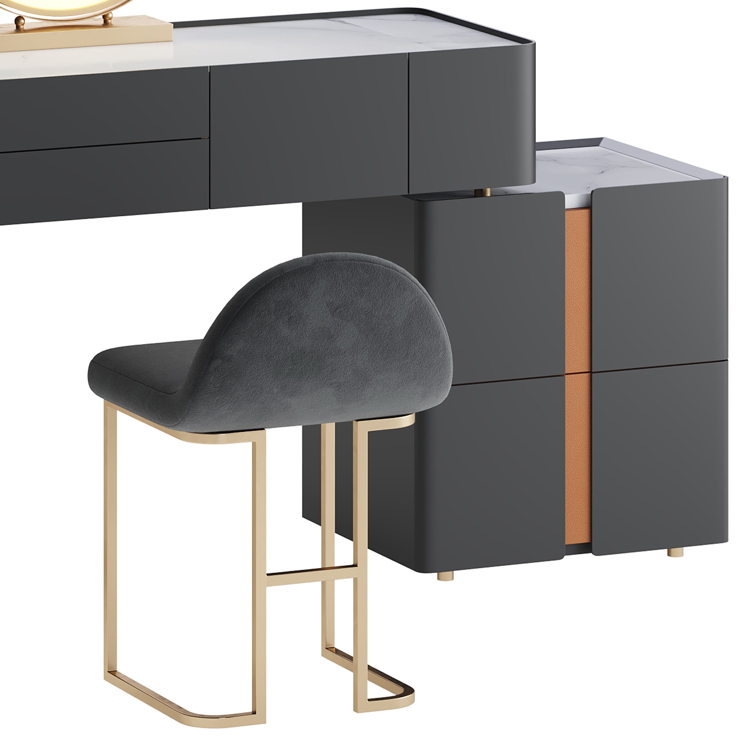 Coiffeuse Zephan 3D model_9