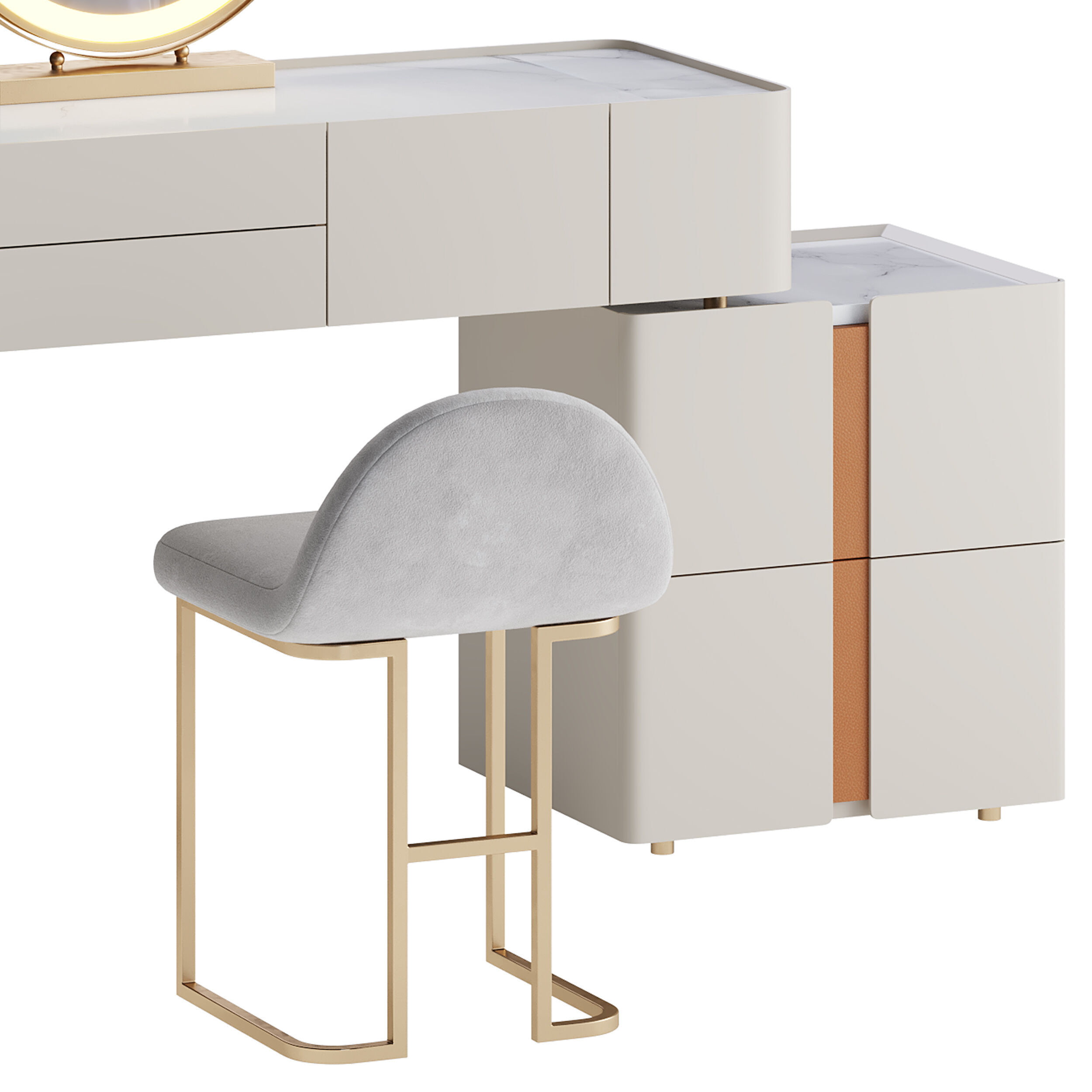 Coiffeuse Zephan 3D model_8