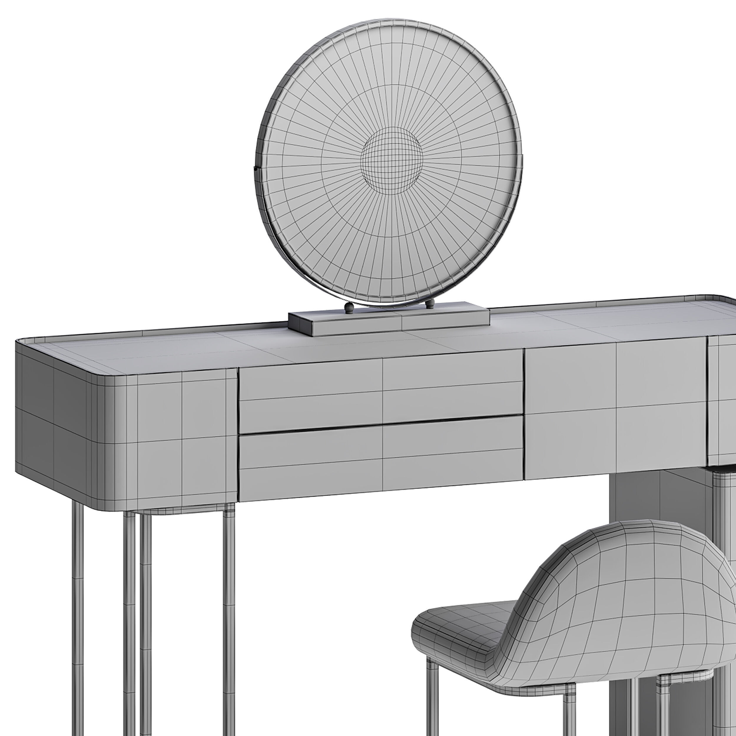 Coiffeuse Zephan 3D model_14