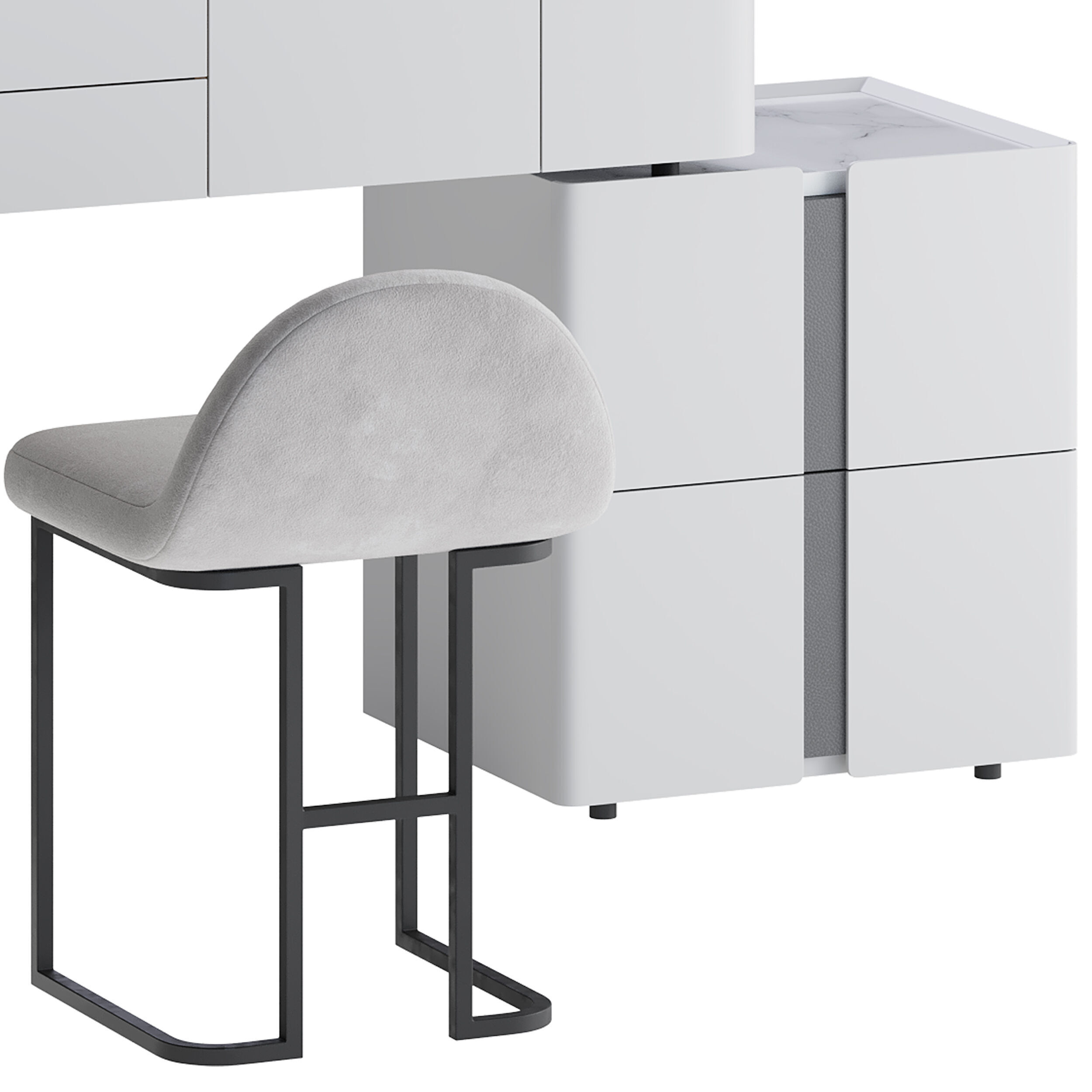 Coiffeuse Zephan 3D model_7