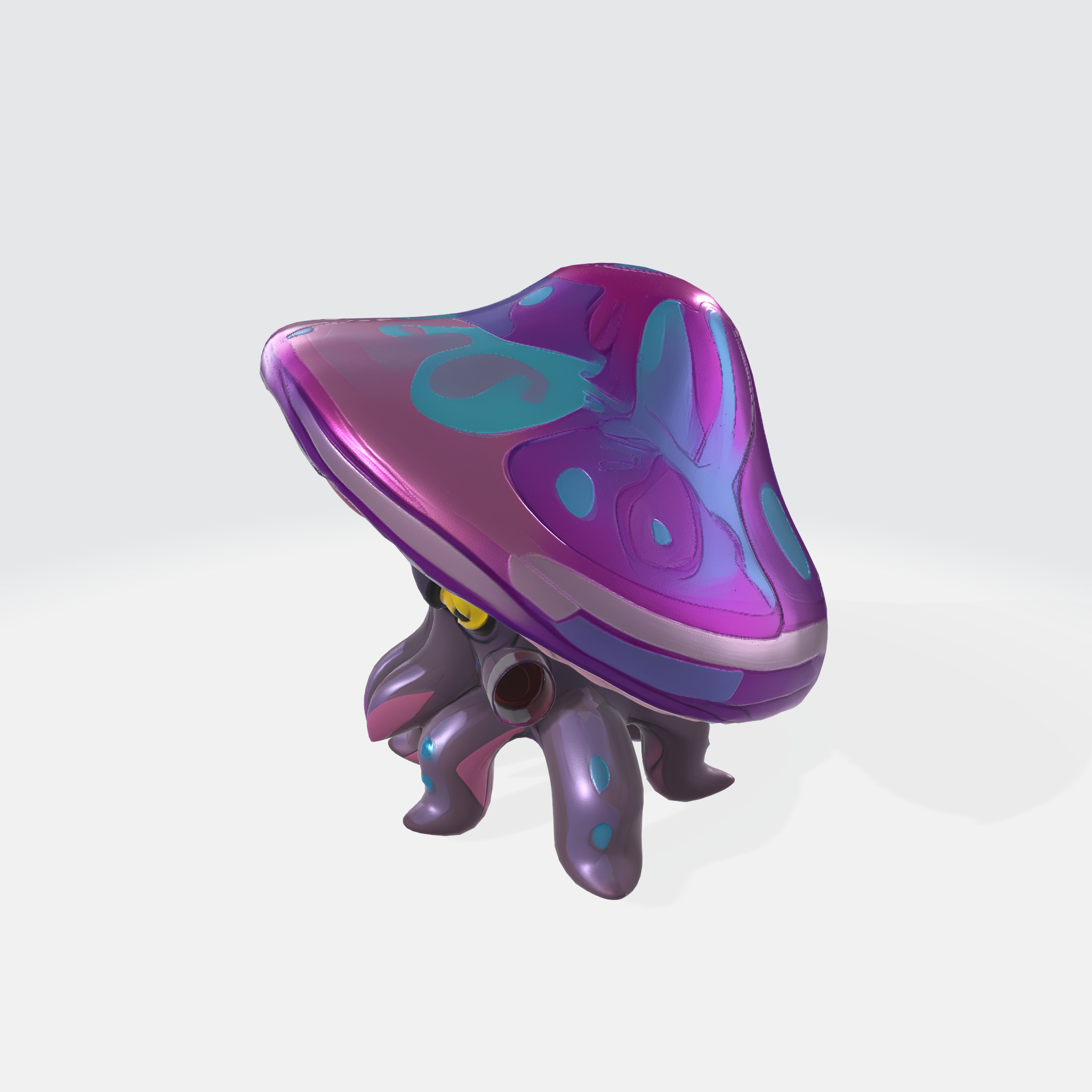 Cybernetic Shroom-Cephalopod 3D model_1