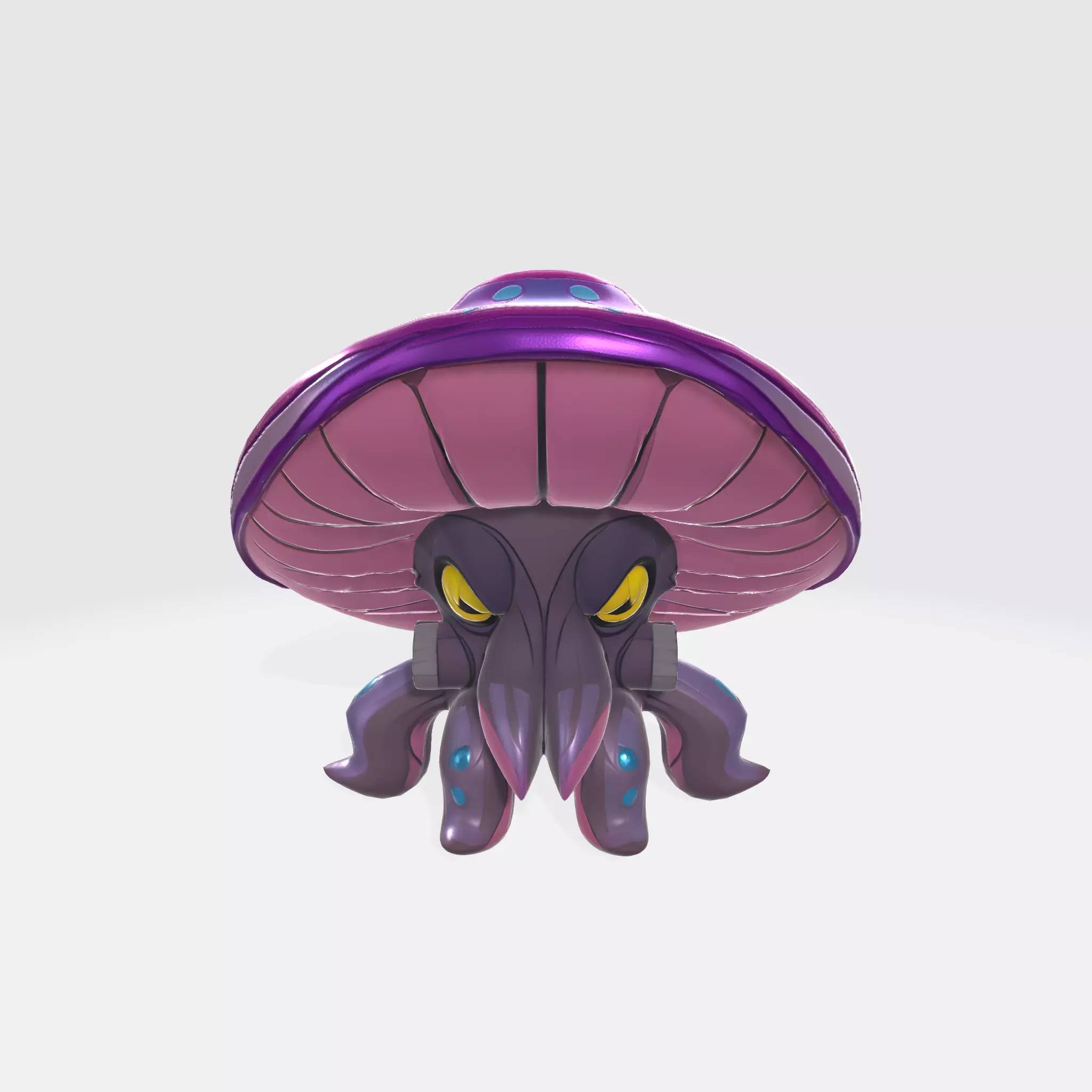 Cybernetic Shroom-Cephalopod 3D model_0