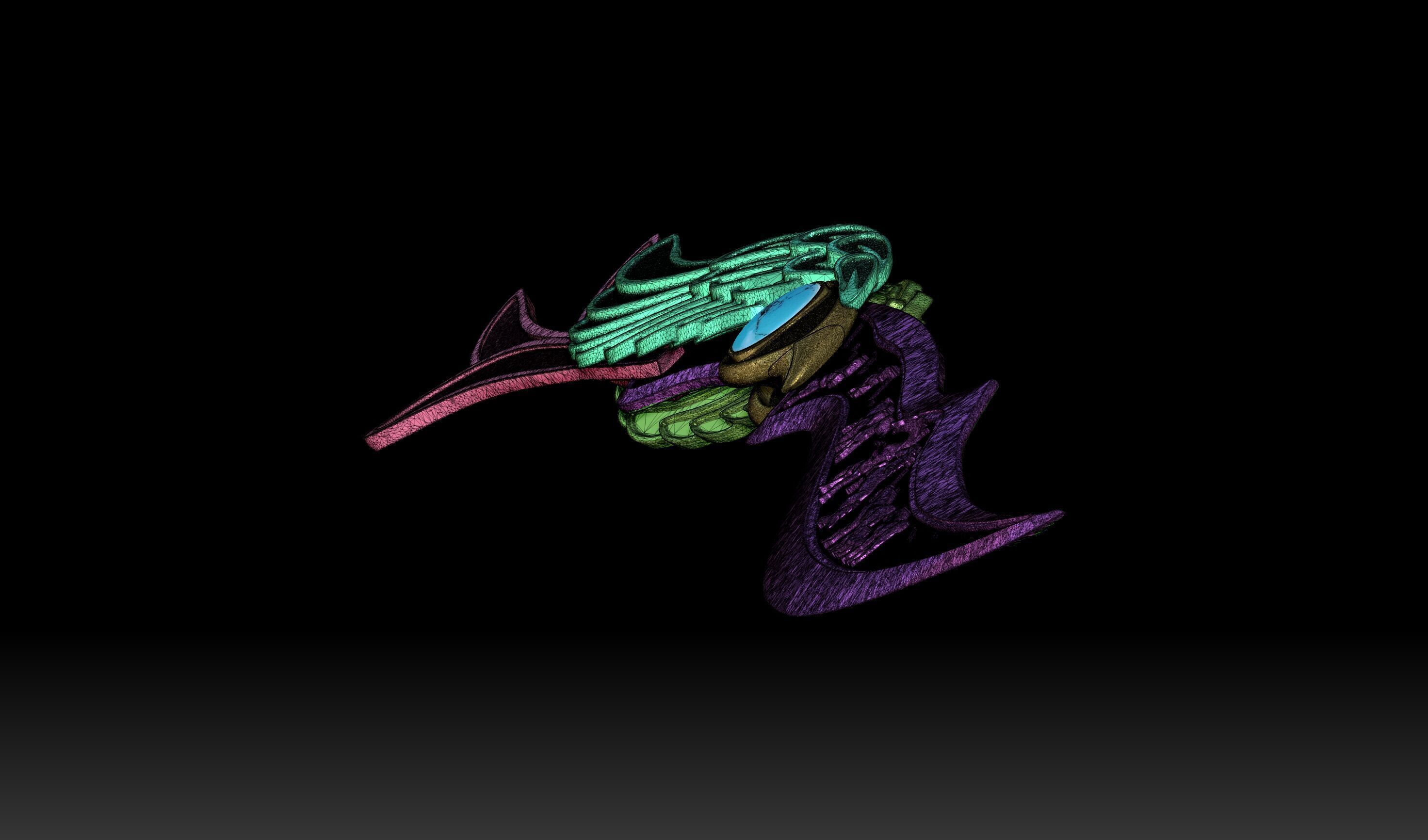 KNIFE EYE AND HORSES 3D print model_9