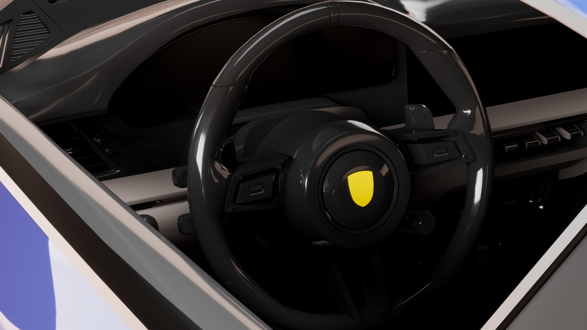 Porsche Carrera 911 GTS 2025 3D print model_4