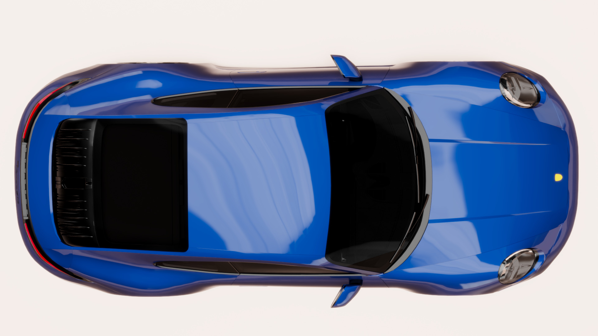 Porsche Carrera 911 GTS 2025 3D print model_5