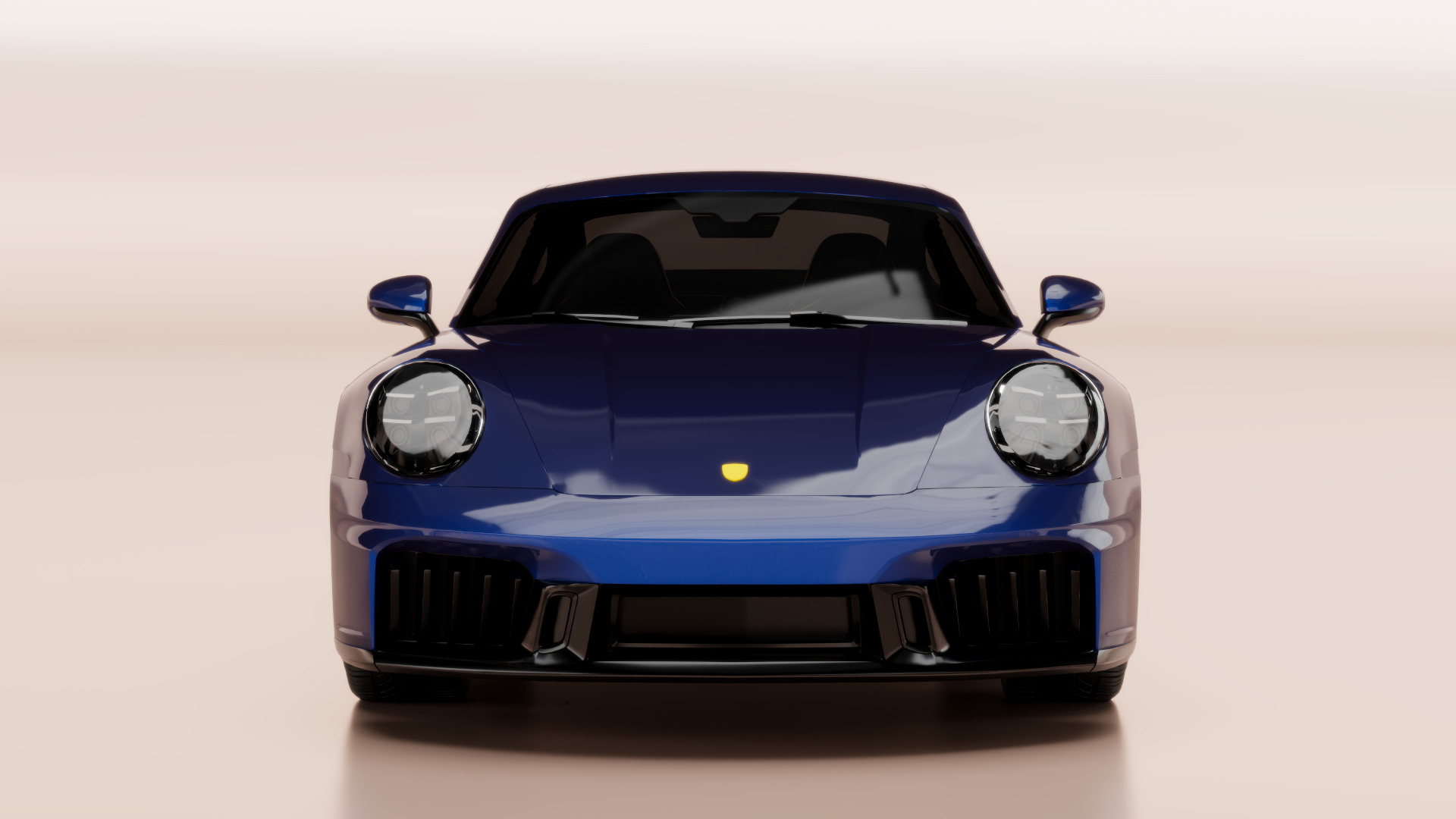 Porsche Carrera 911 GTS 2025 3D print model_6