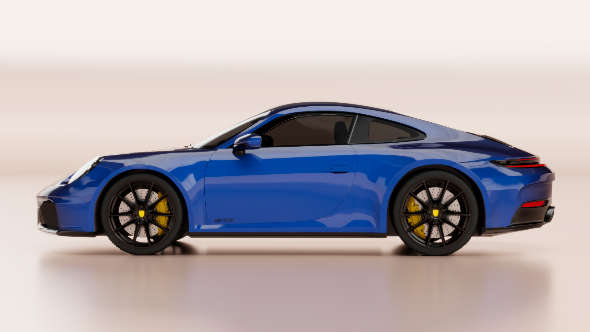 Porsche Carrera 911 GTS 2025 3D print model_2