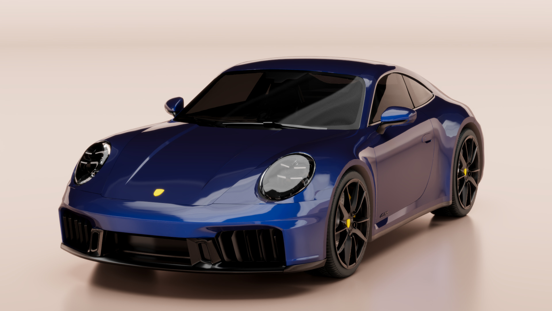 Porsche Carrera 911 GTS 2025 3D print model_1