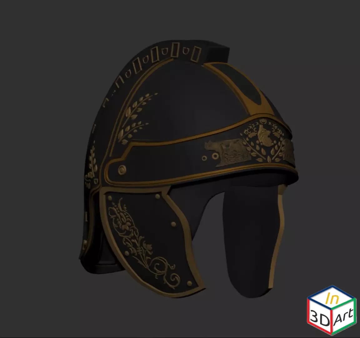 Roman Helmet 3D print model_0