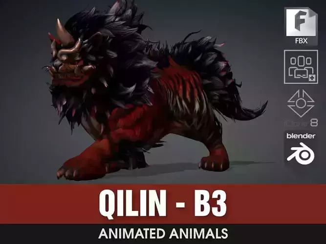 Qilin-B3 3D model