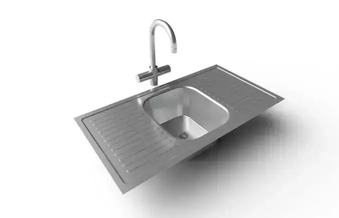 KitchenSink M12 Low-poly 3D model