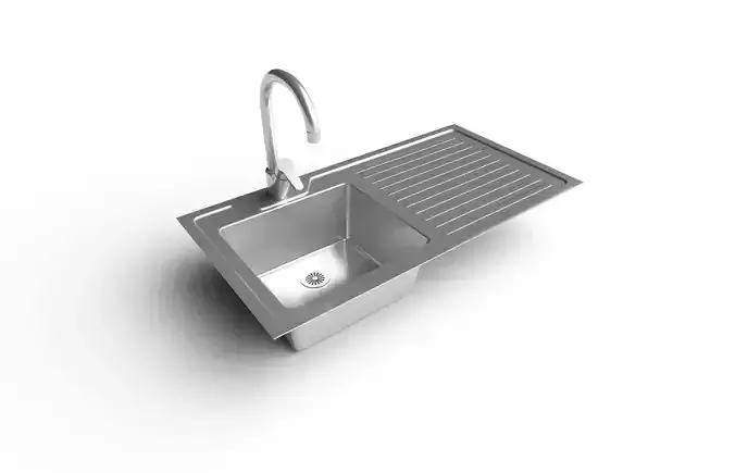KitchenSink M08 Low-poly 3D model