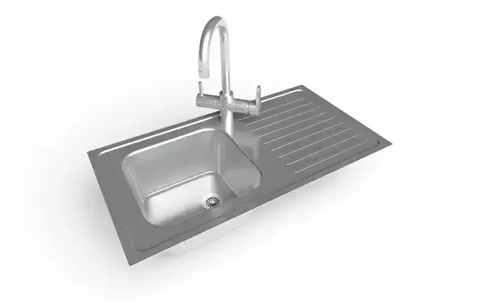 KitchenSink M05 Low-poly 3D model