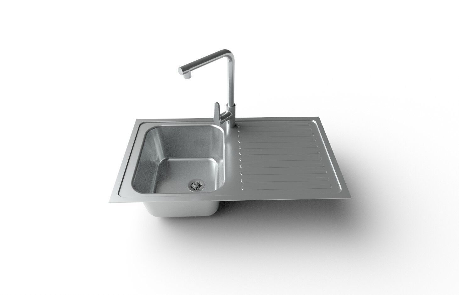 KitchenSink M04 Low-poly 3D model_2