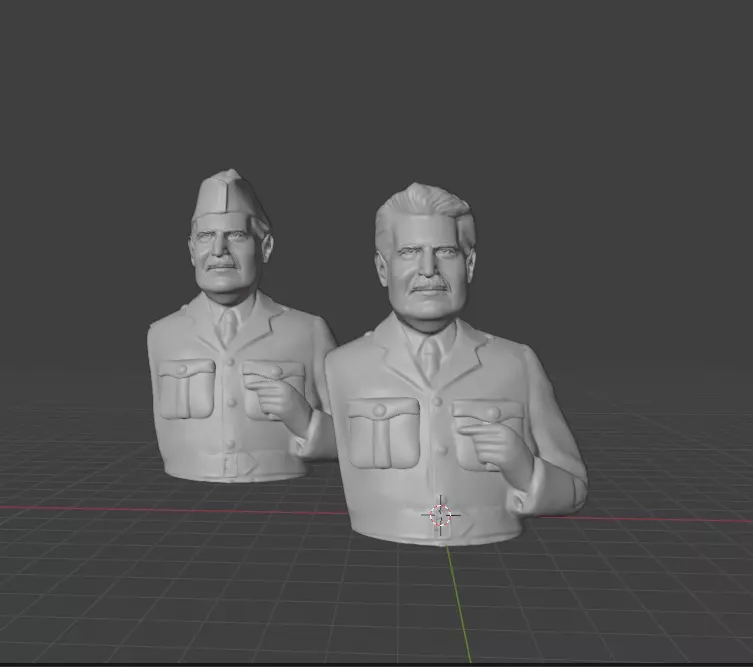 Leslie Groves 3D print model