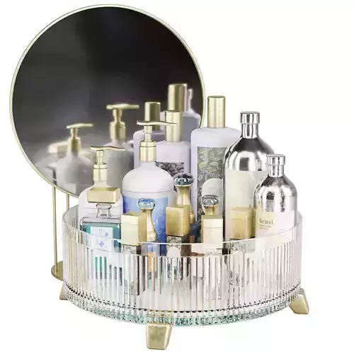 Collection of cosmetics for beauty salon 600 3D model