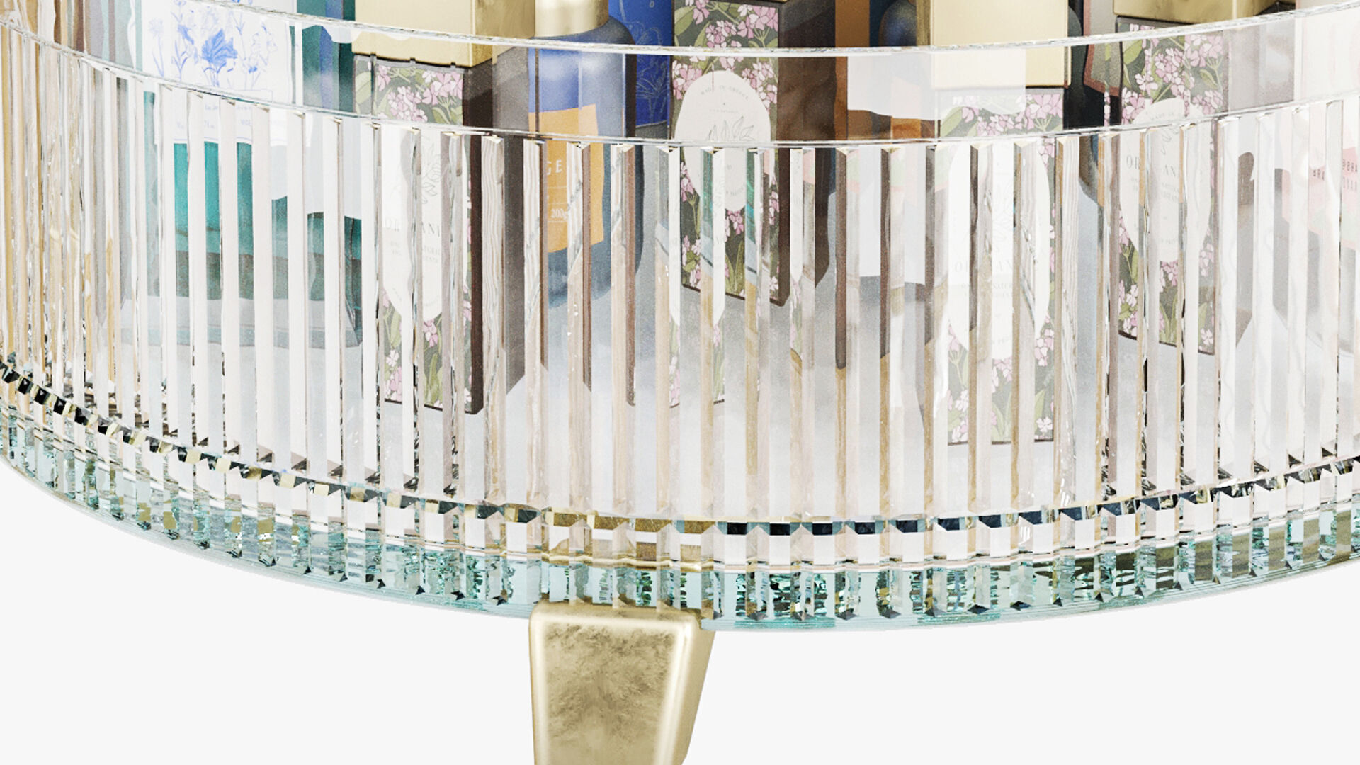 Collection of cosmetics for beauty salon 600 3D model_7