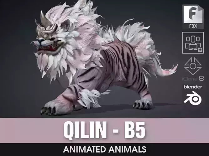Qilin-B5 3D model