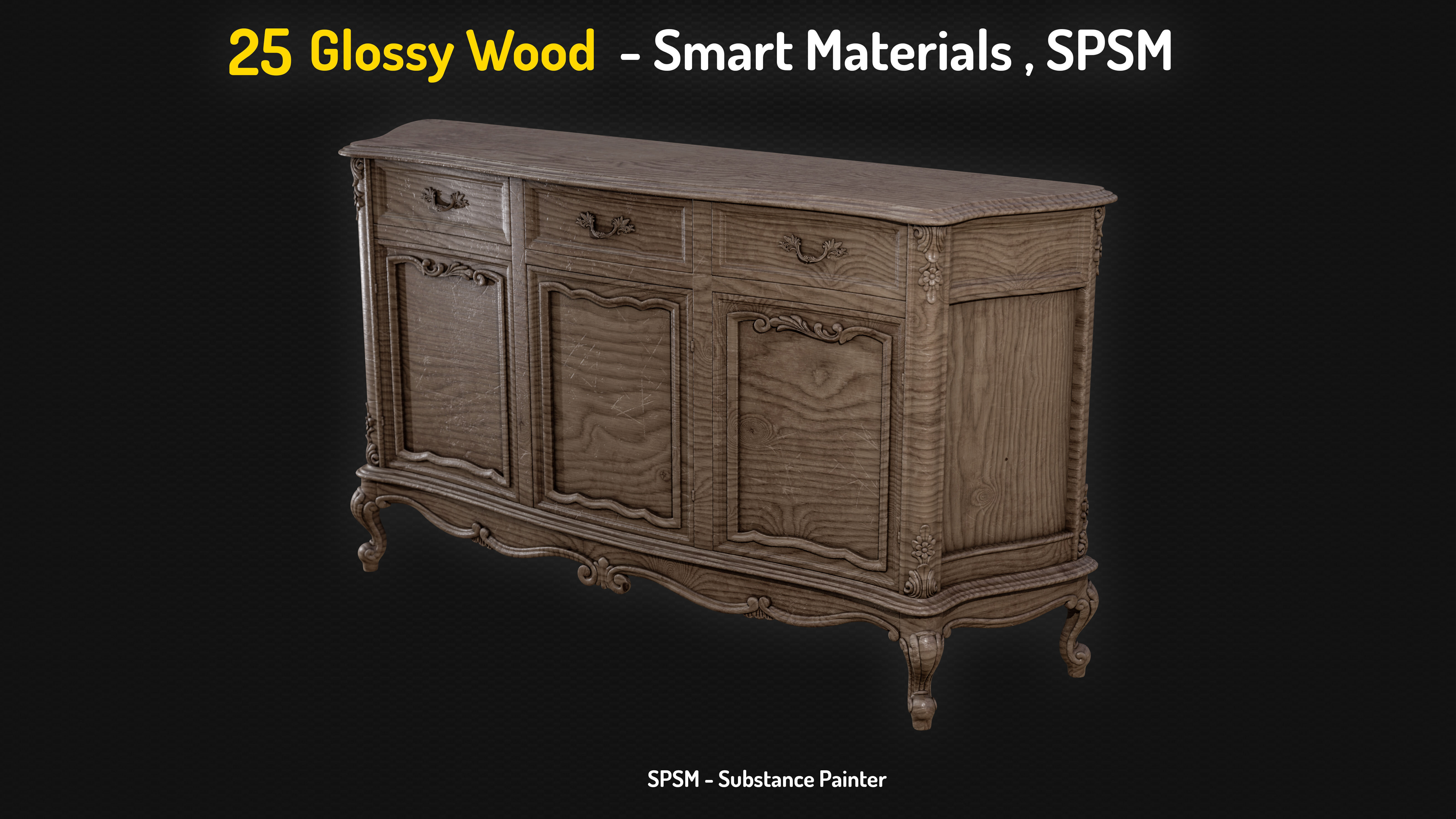 25 Glossy Wood Smart Materials Texture_5