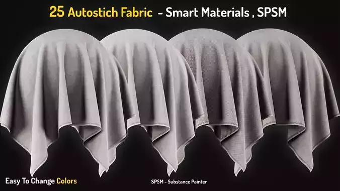 25 Autostich Fabric Smart Materials