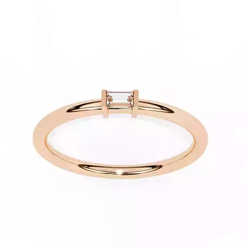 Mono Diamond Solitaire Ring 360 animation renders 3dm stl 3D print model