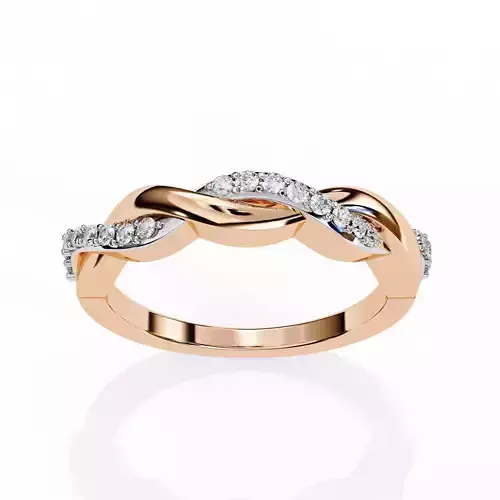 Eternity Diamond Band Ring 360 Animation Renders 3dm stl details