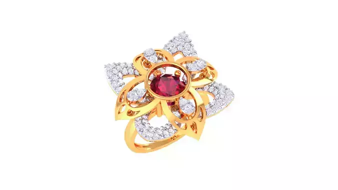  Women Ring MTL 3dm STL OBJ FBX Details 3D print model