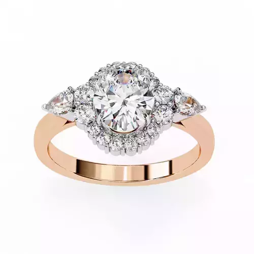 Solitaire Diamond Ring 360 animation renders 3dm stl 
