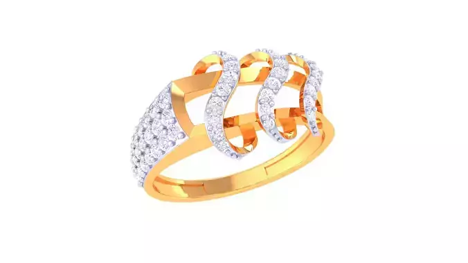  Women Ring MTL 3dm STL OBJ FBX Details