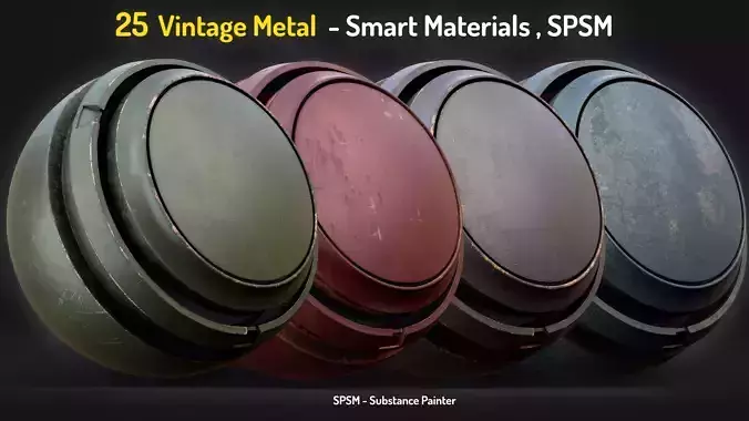 25 Vintage Metal Smart Materials