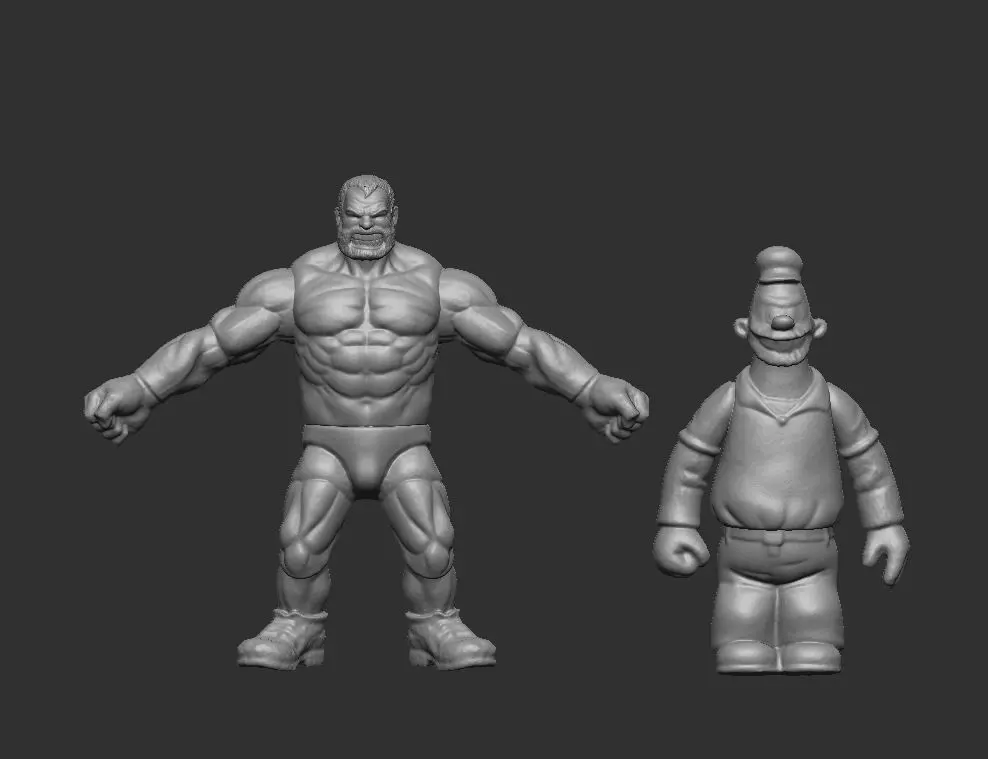 Bluto - 3d scanned toy for educational purpose 3D print model_0