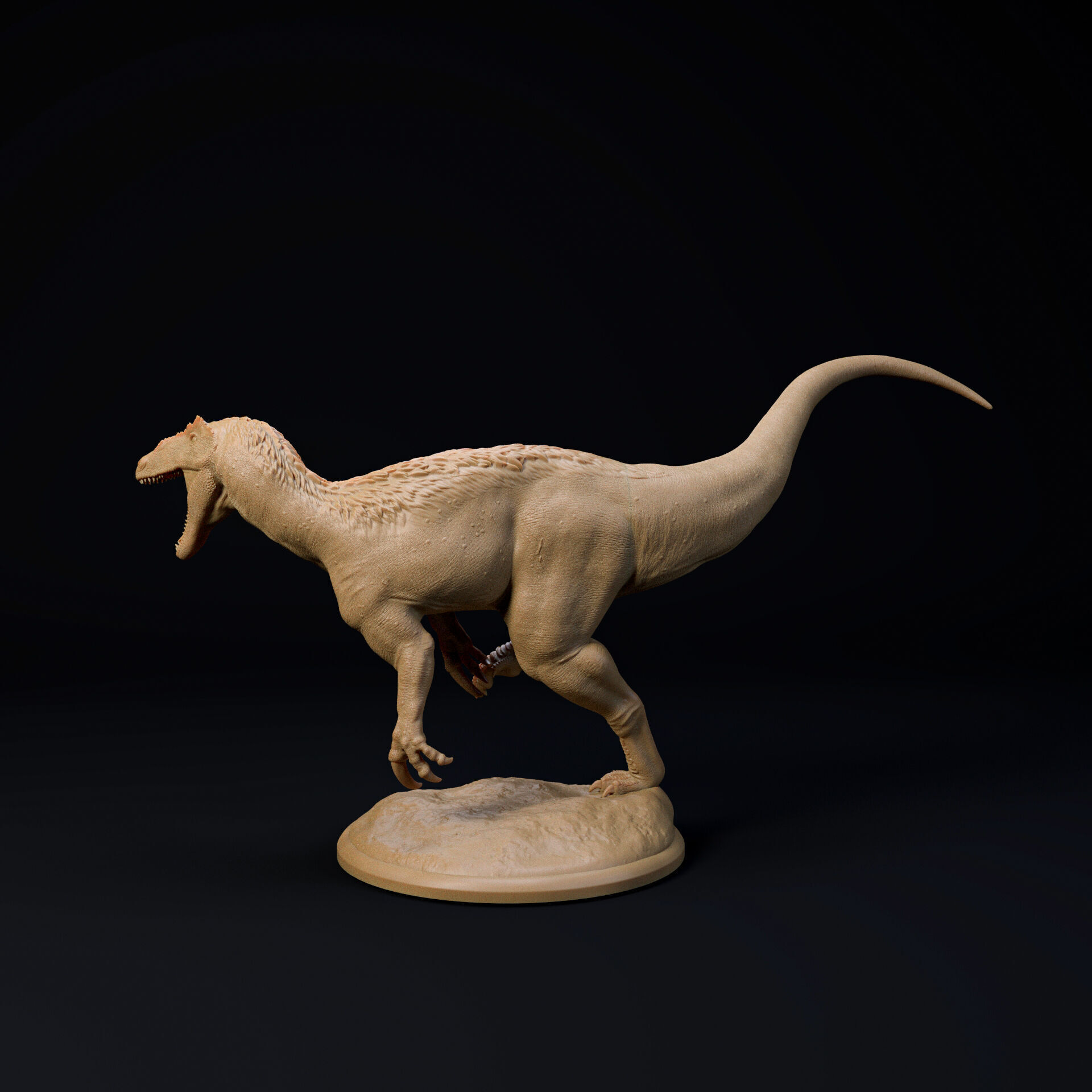 Maip Macrothorax 32mm scale pre-supported dinosaur 3D print model_1