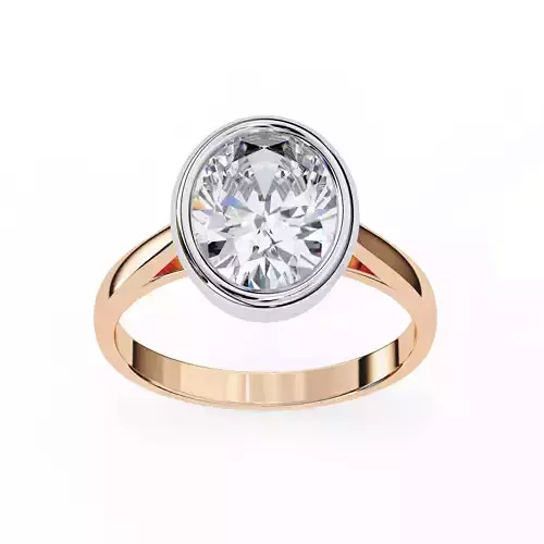 Mono Diamond Solitaire Ring 360 animation renders 3dm stl 3D print model Mono Diamond Solitaire Ring 360 animation renders 3dm stl 3D print model