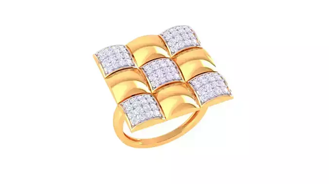  Women Ring MTL 3dm STL OBJ FBX Details