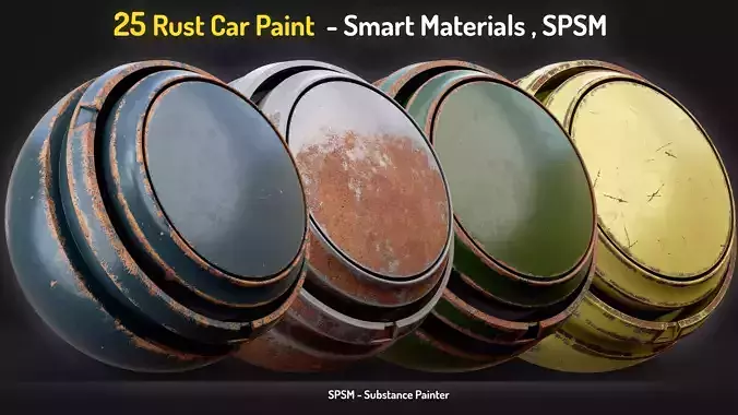 25 Rust Car Paint Smart Materials