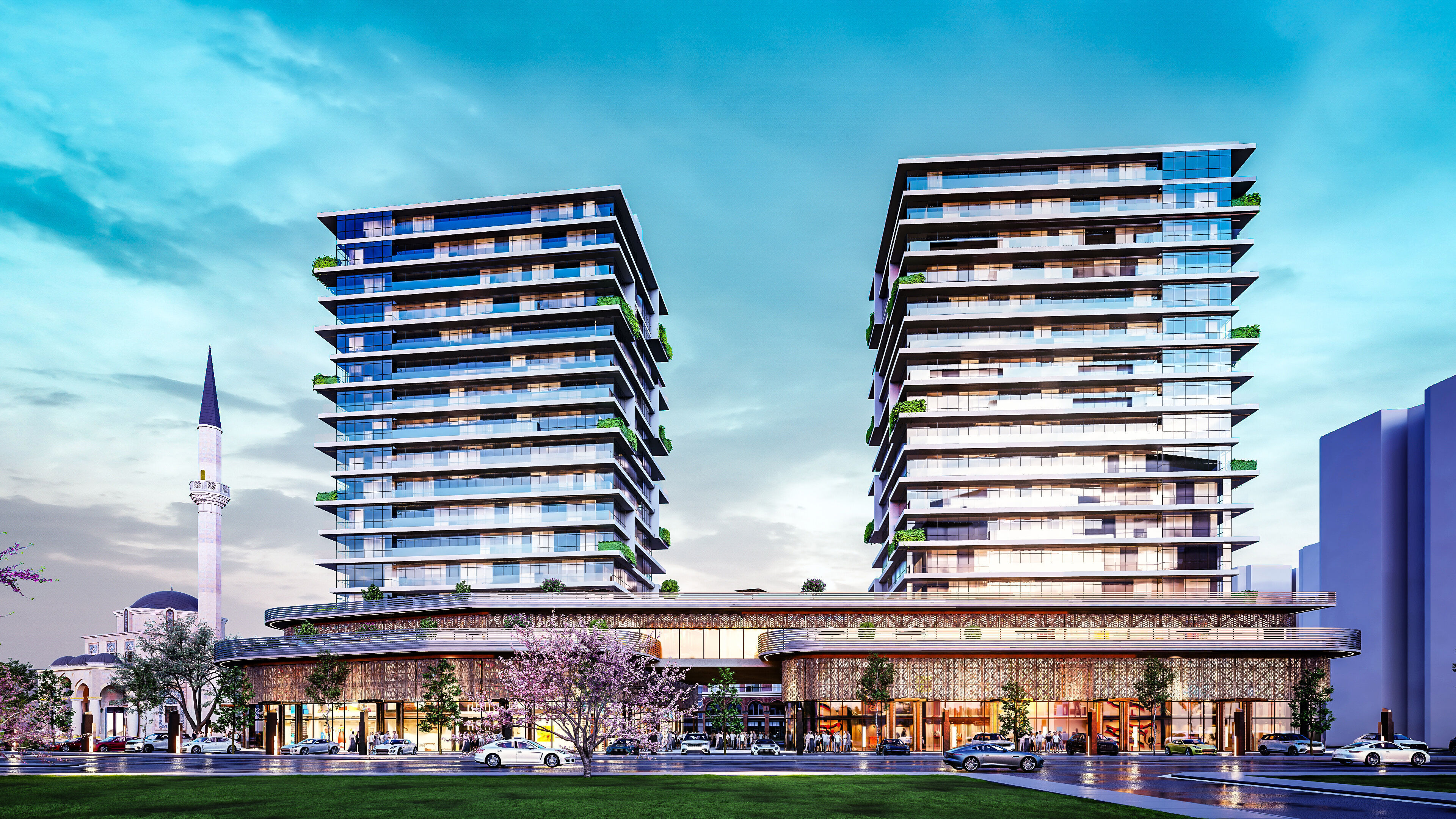 Commercial 3D Sketchup and Lumion 12  Model  3D model_2