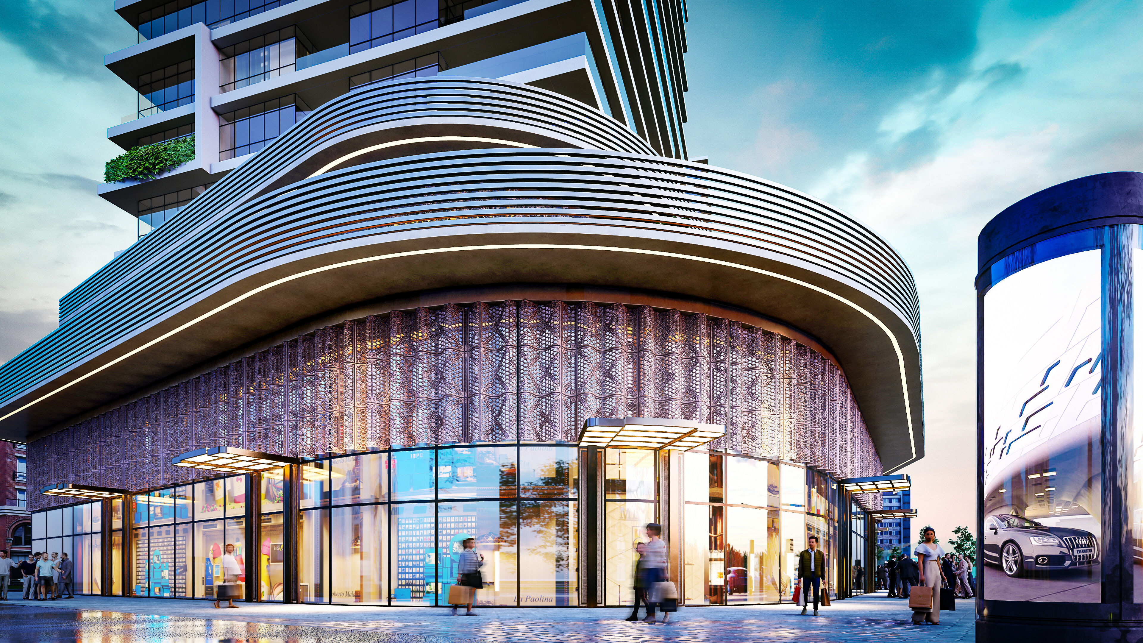 Commercial 3D Sketchup and Lumion 12  Model  3D model_1