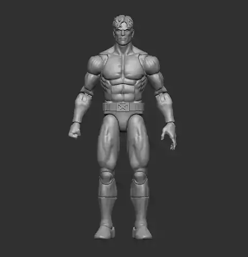Marvel Legends Vulcan - 3d scanned toy for educational purpose