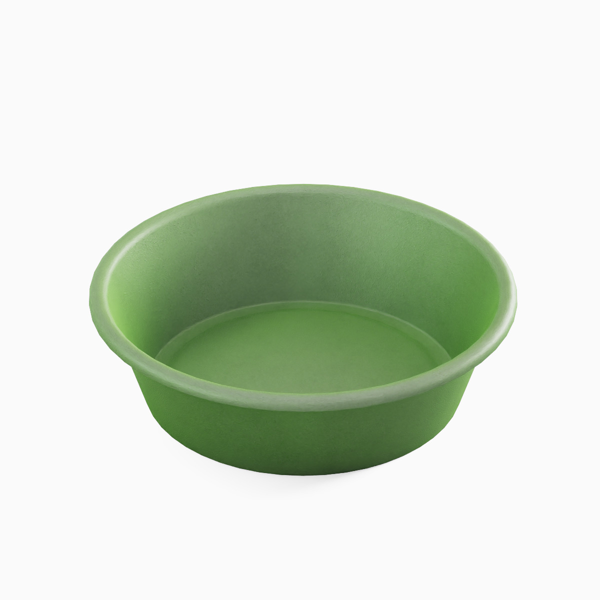 Simple Plastic Wash Basin B Set Low-poly 3D model_17