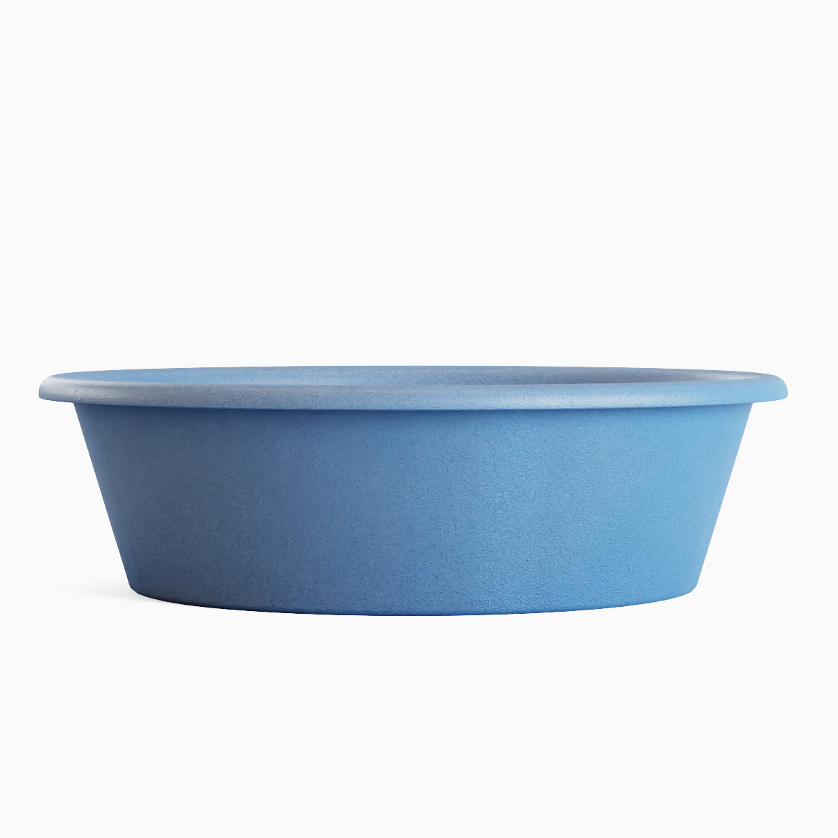 Simple Plastic Wash Basin B Set Low-poly 3D model_21