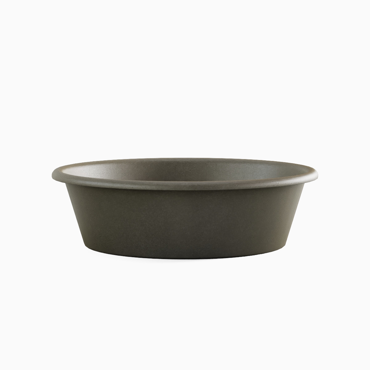 Simple Plastic Wash Basin B Set Low-poly 3D model_8