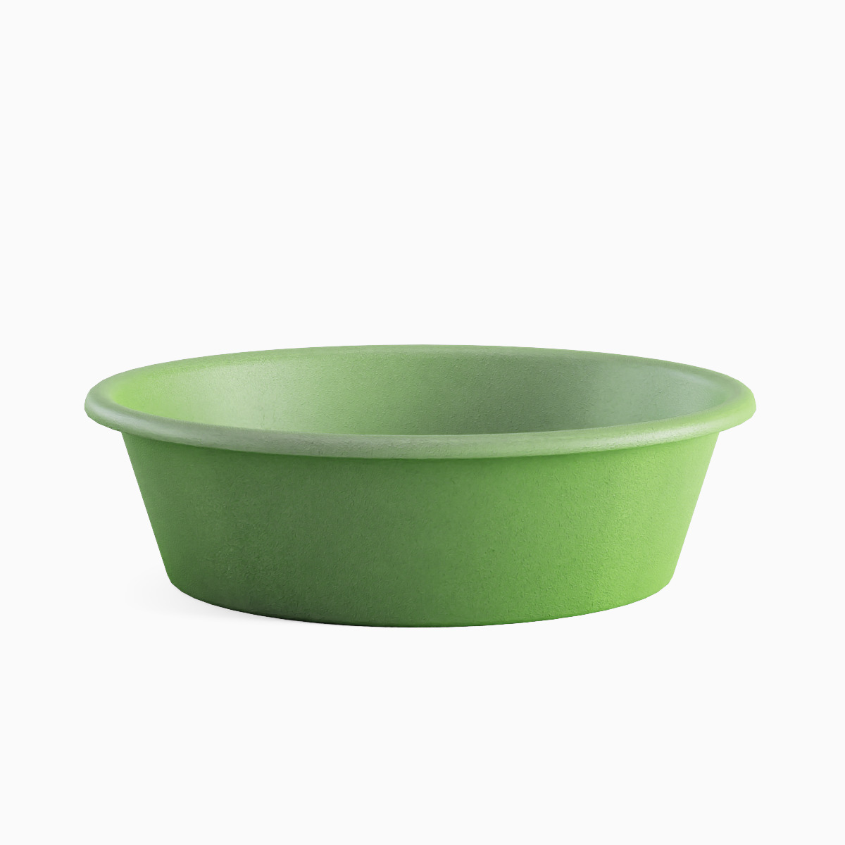 Simple Plastic Wash Basin B Set Low-poly 3D model_13