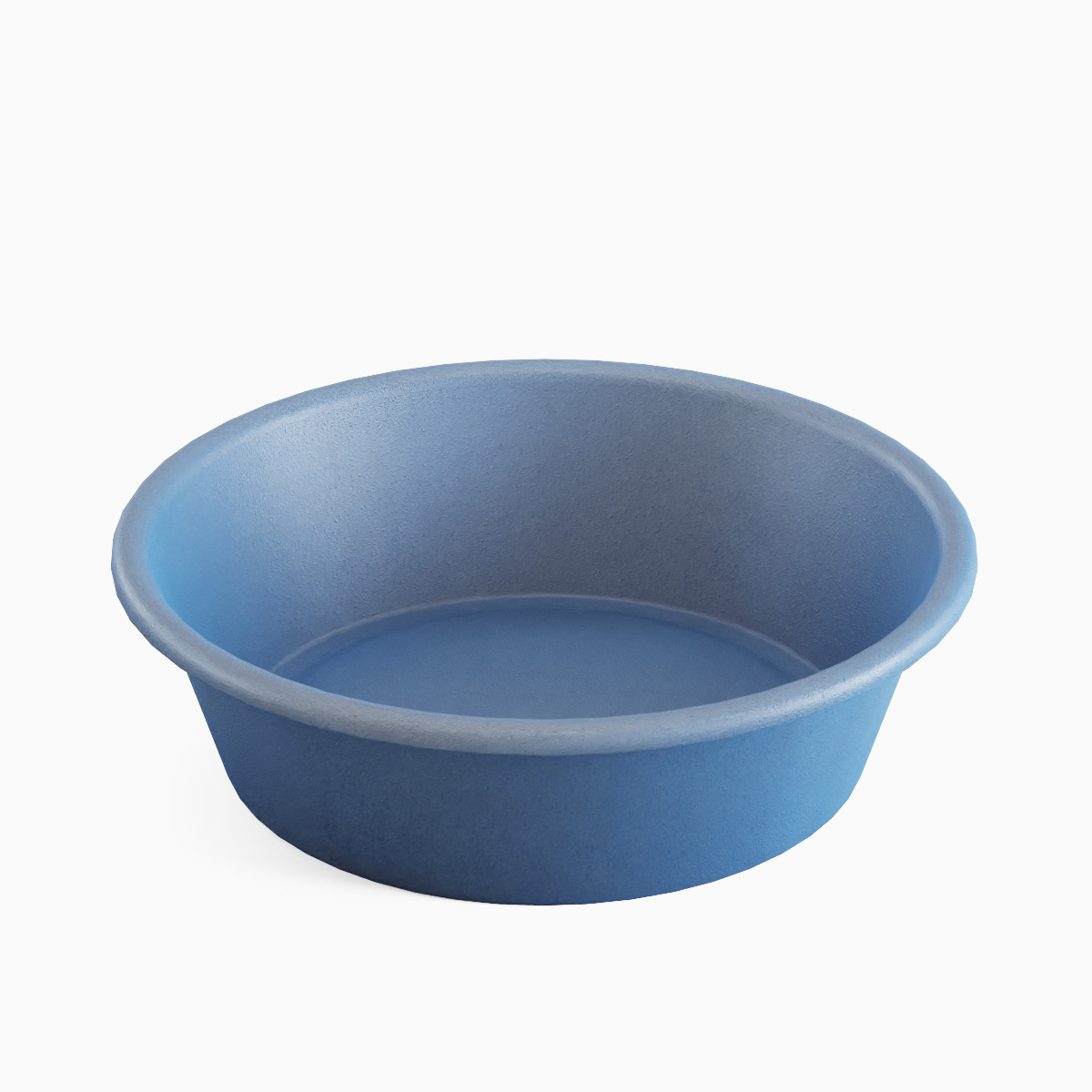 Simple Plastic Wash Basin B Set Low-poly 3D model_22