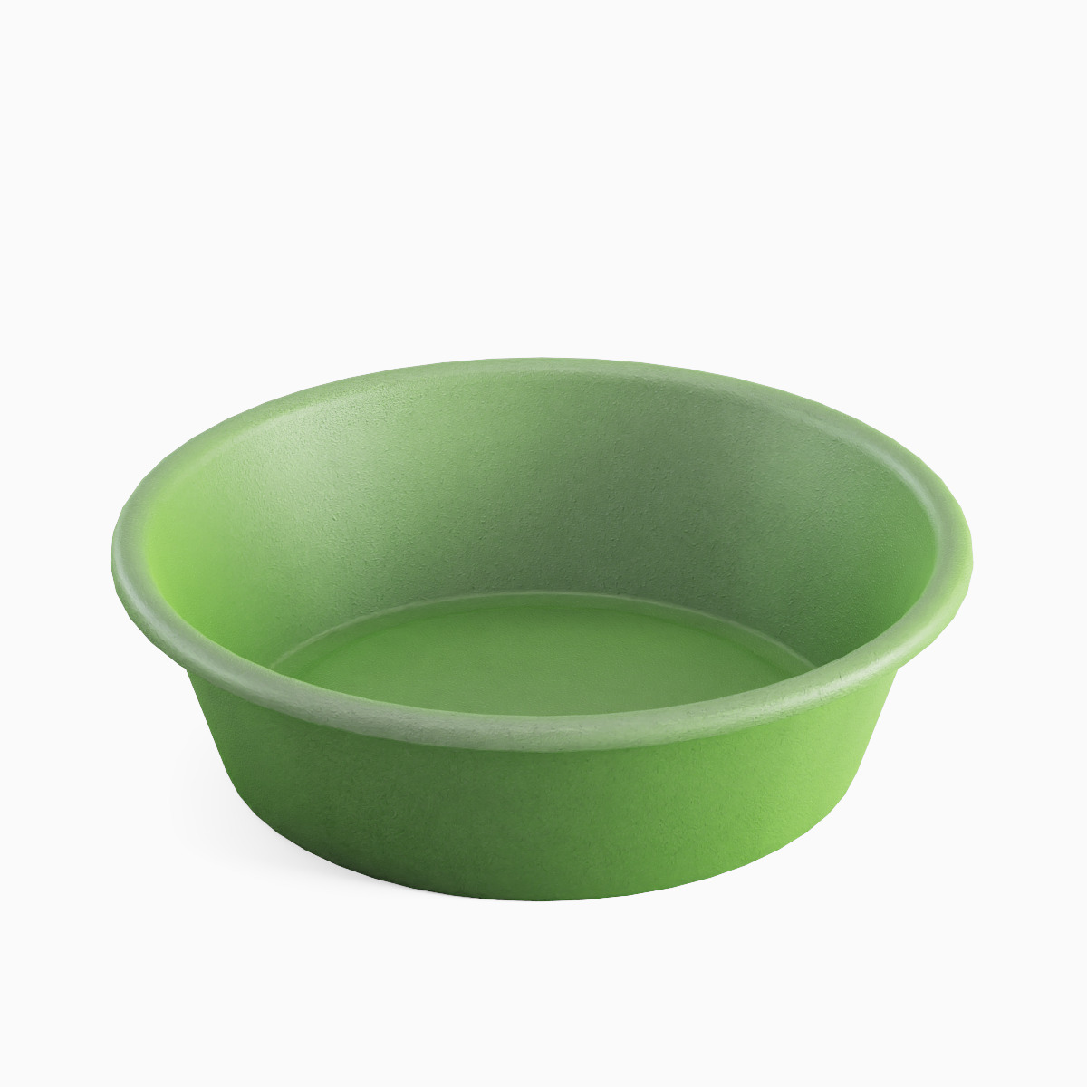 Simple Plastic Wash Basin B Set Low-poly 3D model_16