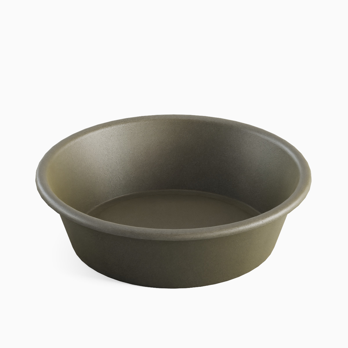 Simple Plastic Wash Basin B Set Low-poly 3D model_10
