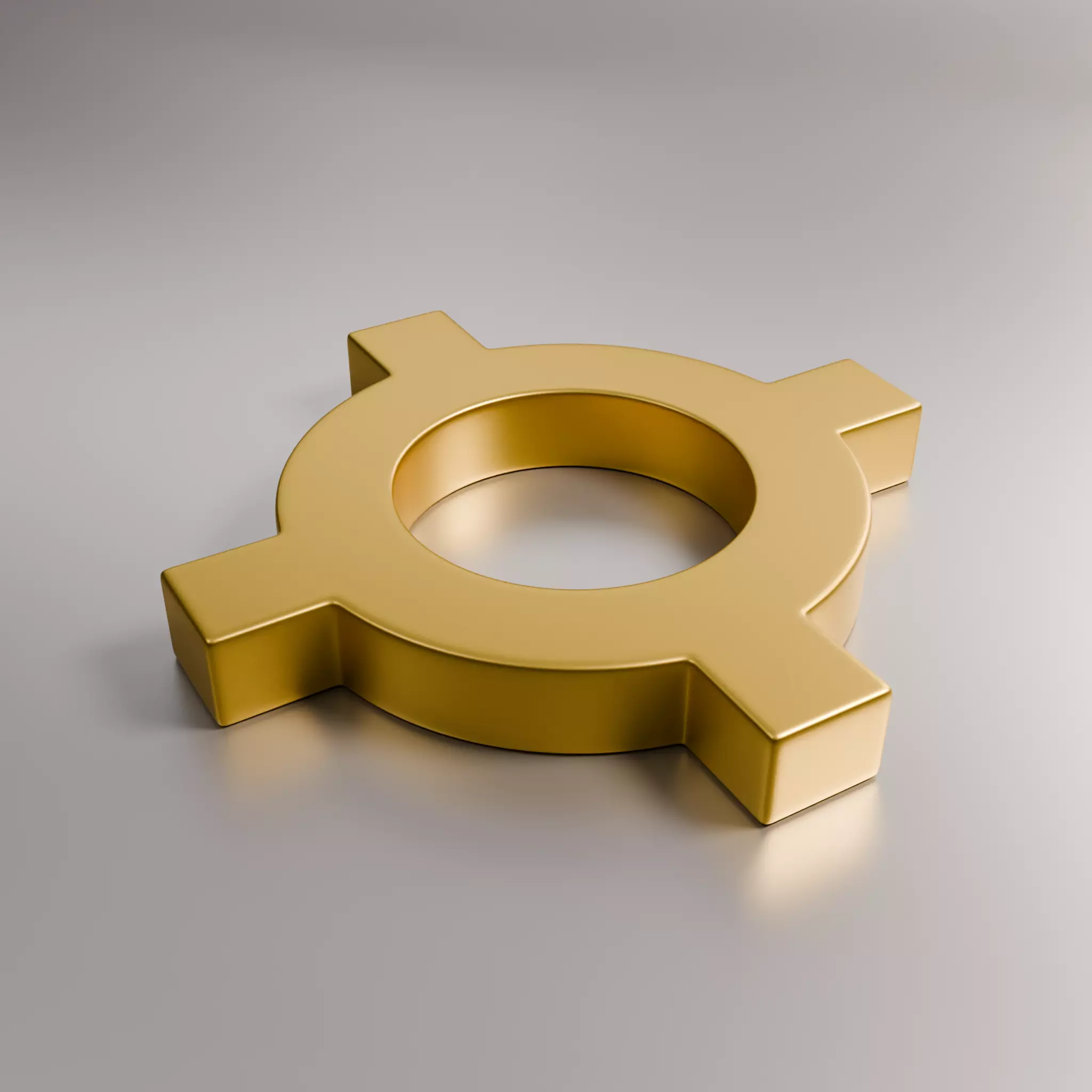 Generic Currency Symbol Free 3D model