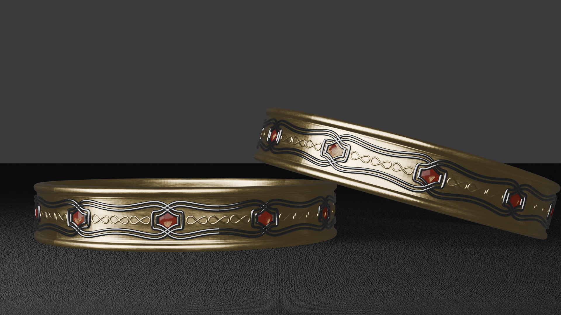 bangles 3D model_1