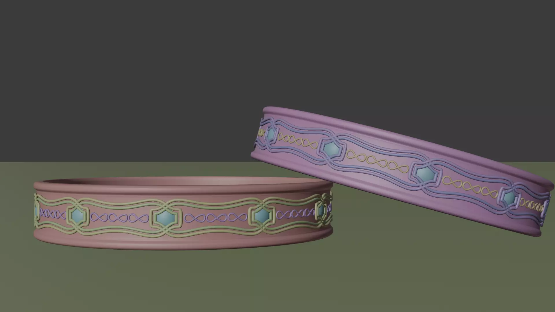 bangles 3D model_0